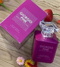 Top Notes: Almond, Coffee, Bergamot, Lemon  Heart Notes: Jasmine Sambac, Tuberose, Orris, Bulgarian Rose and Orange Blossome    Base Notes: Tonka Bean  Giorgio Pink Special Edition Edp 100Ml Perfume Is An Exhilarating Sensualand Floral Scent For Ladies.