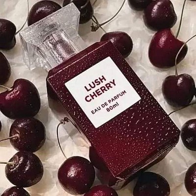 Ladies   If your looking for a strong long lasting sweet  cherry bomb fragrance then I would I higley recommend you to try LUSH CHERRY 🍒  Inspired version of TOM FORD LOST CHERRY    candy-like brilliance of exotic black cherry liqueur tinged with seductive bitter almond gives way to a Turkish rose and jasmine sambac blend that enters the senses. Get a taste of the forbidden fruits with a touch of Peru balsam, roasted Tonka, sandalwood, vetiver and cedar.